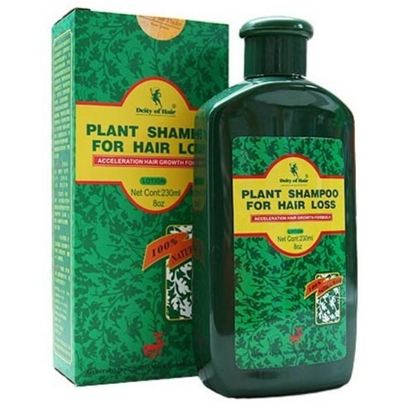 Deity of Hair Plant Shampoo for Hair Loss, 8 oz - (Pack of 4)