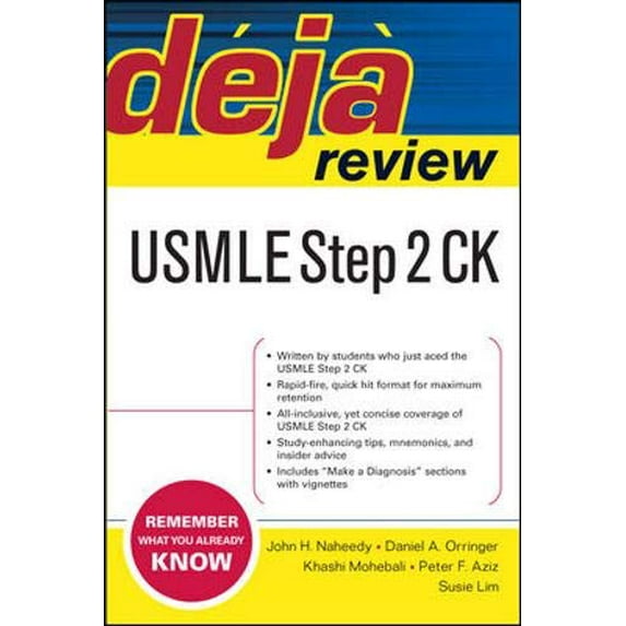 Pre-Owned Deja Review USMLE Step 2 Essentials (Paperback) 0071448764 9780071448765
