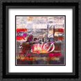 thumbnail image 1 of Deja-Vu Pink 2x Matted 20x20 Black Ornate Framed Art Print by Tarin, Michael, 1 of 2