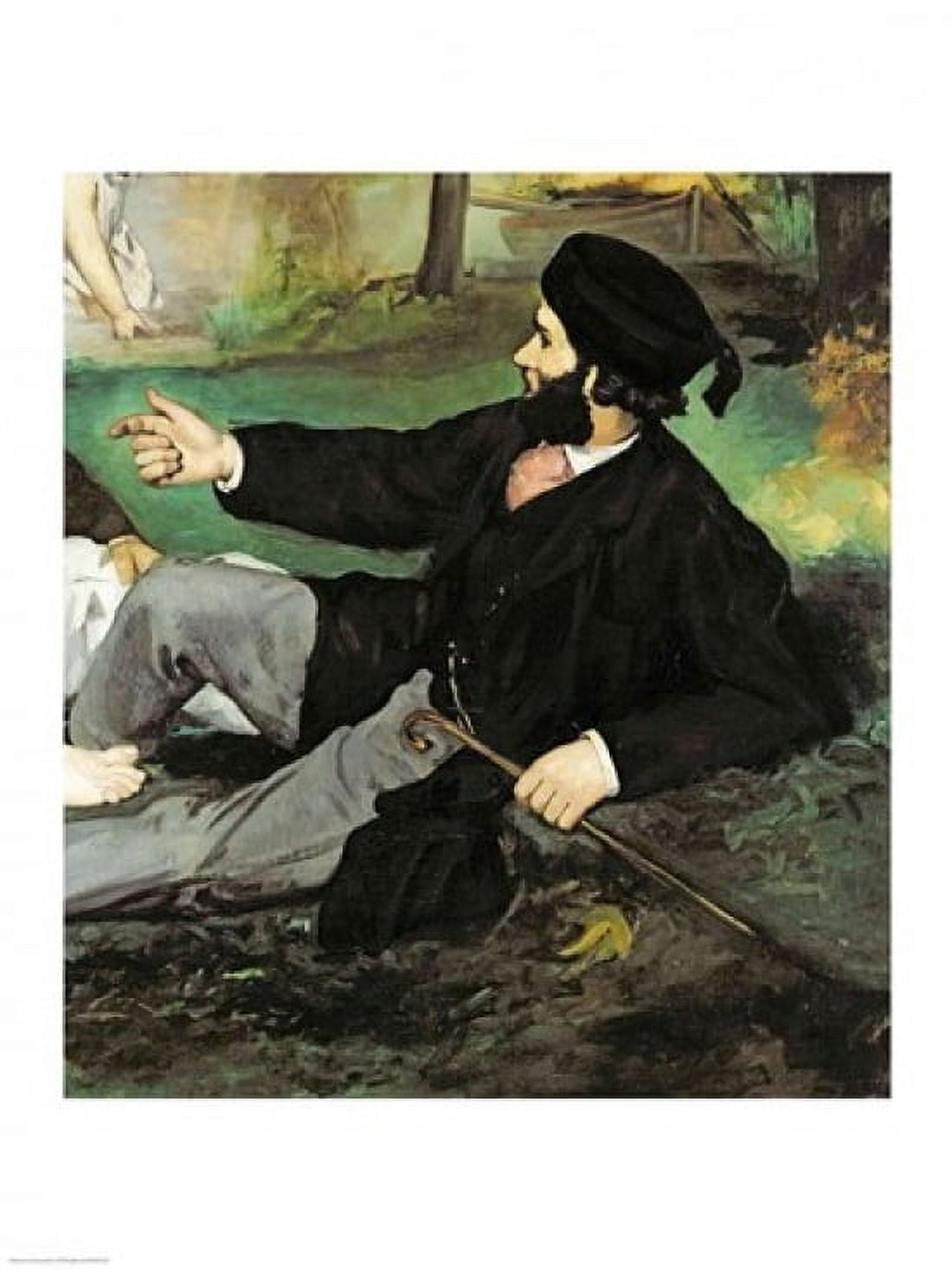 Dejeuner sur lHerbe 1863 detail Canvas Art - Edouard Manet (18 x 24)