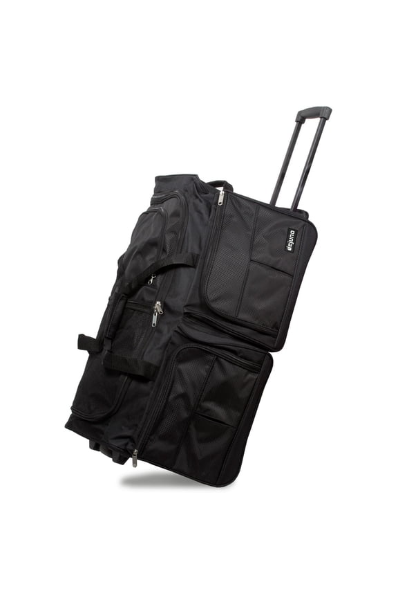 28-Inch Rolling Duffle Bag - Black