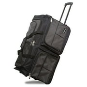 Dejuno 28-Inch Rolling Duffle Bag - Charcoal