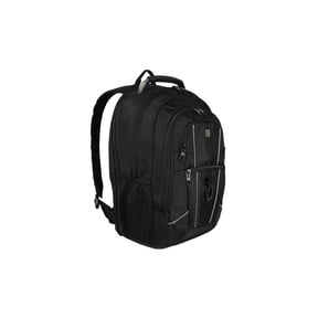 Dejuno Backpack Checkpoint-Friendly 15.6" Laptop & Tablet Pocket - Black