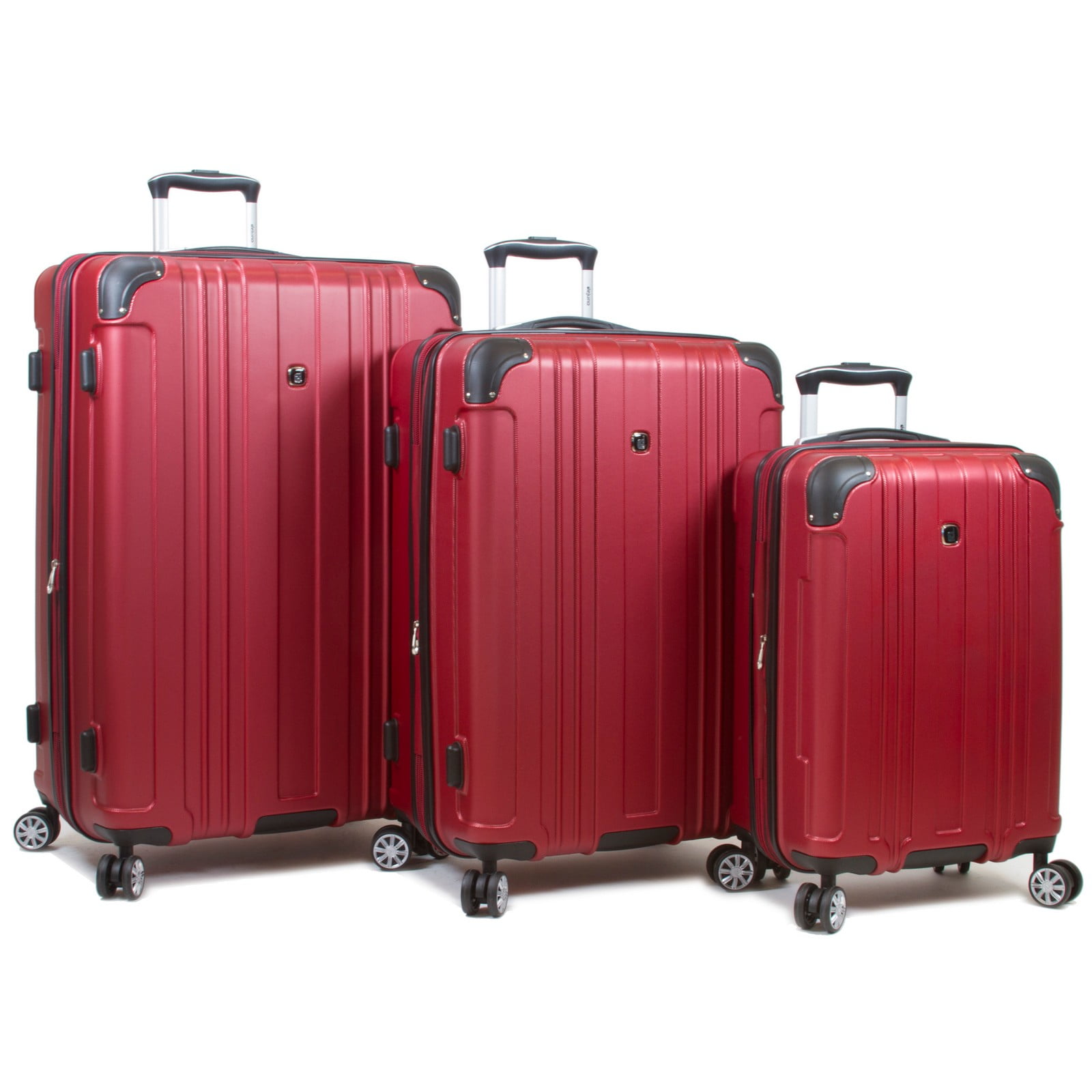 Dejuno Kingsley New Generation 3 Piece Hardside Spinner Luggage