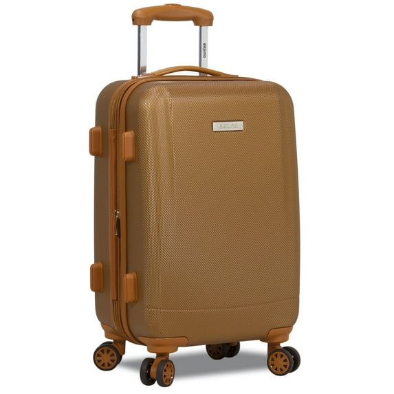 Dejuno Legion Hardside Spinner TSA Combination Lock Carry-on Suitcase - Coffee