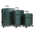 thumbnail image 1 of Dejuno Luna Lightweight 3-Piece Hardside Spinner Luggage Set - Green, 1 of 2