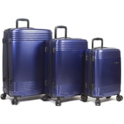 Dejuno Oracle Hardside 3-Piece Spinner Luggage Set With TSA Lock - Blue