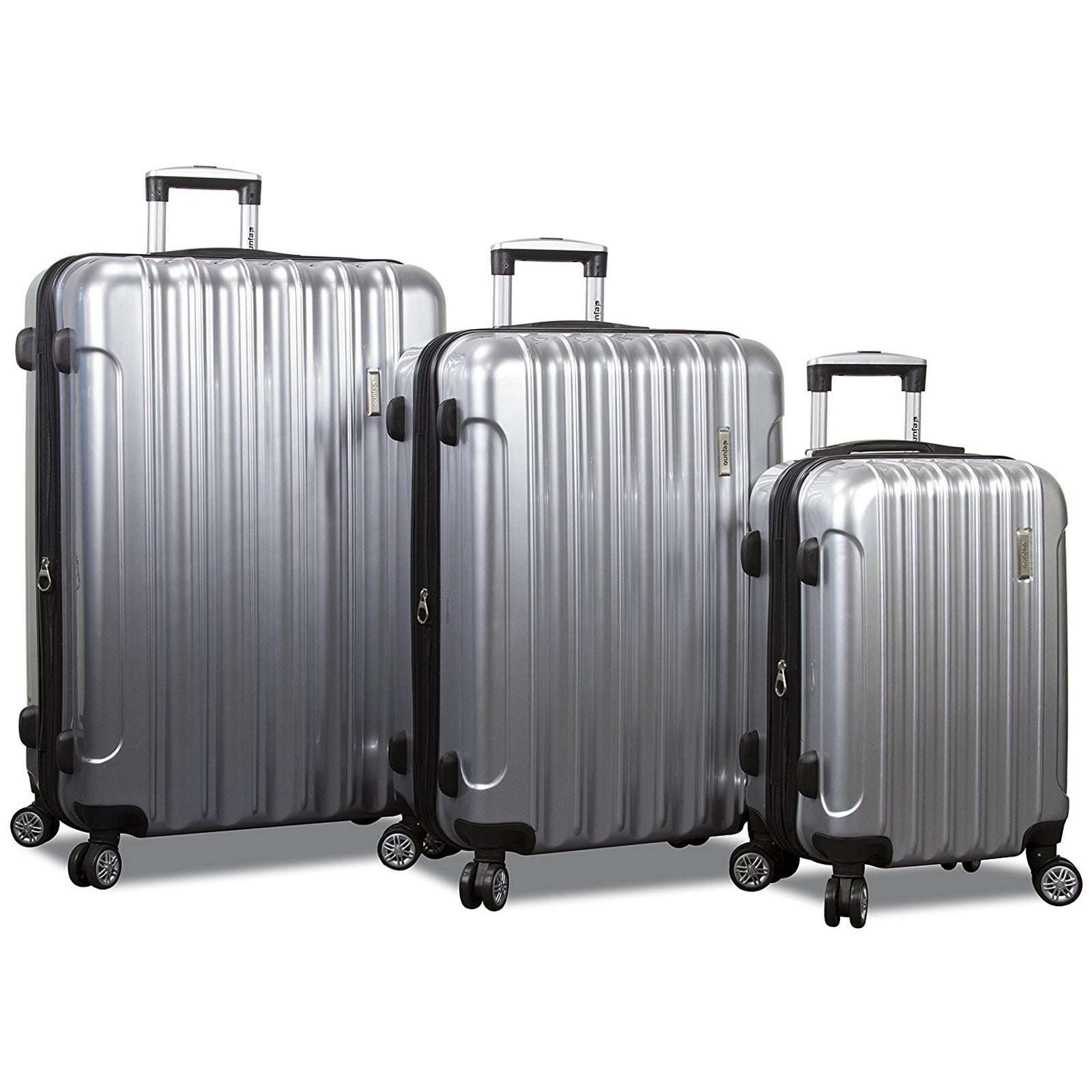 Dejuno Titan Jumbo Hardside 3PC Spinner Luggage Set With TSA Lock