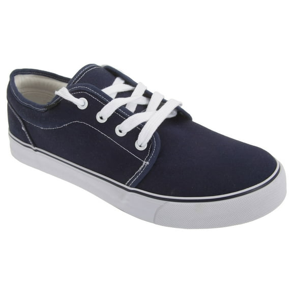 Dek Boys 4 Eye Padded Canvas Deck Shoes