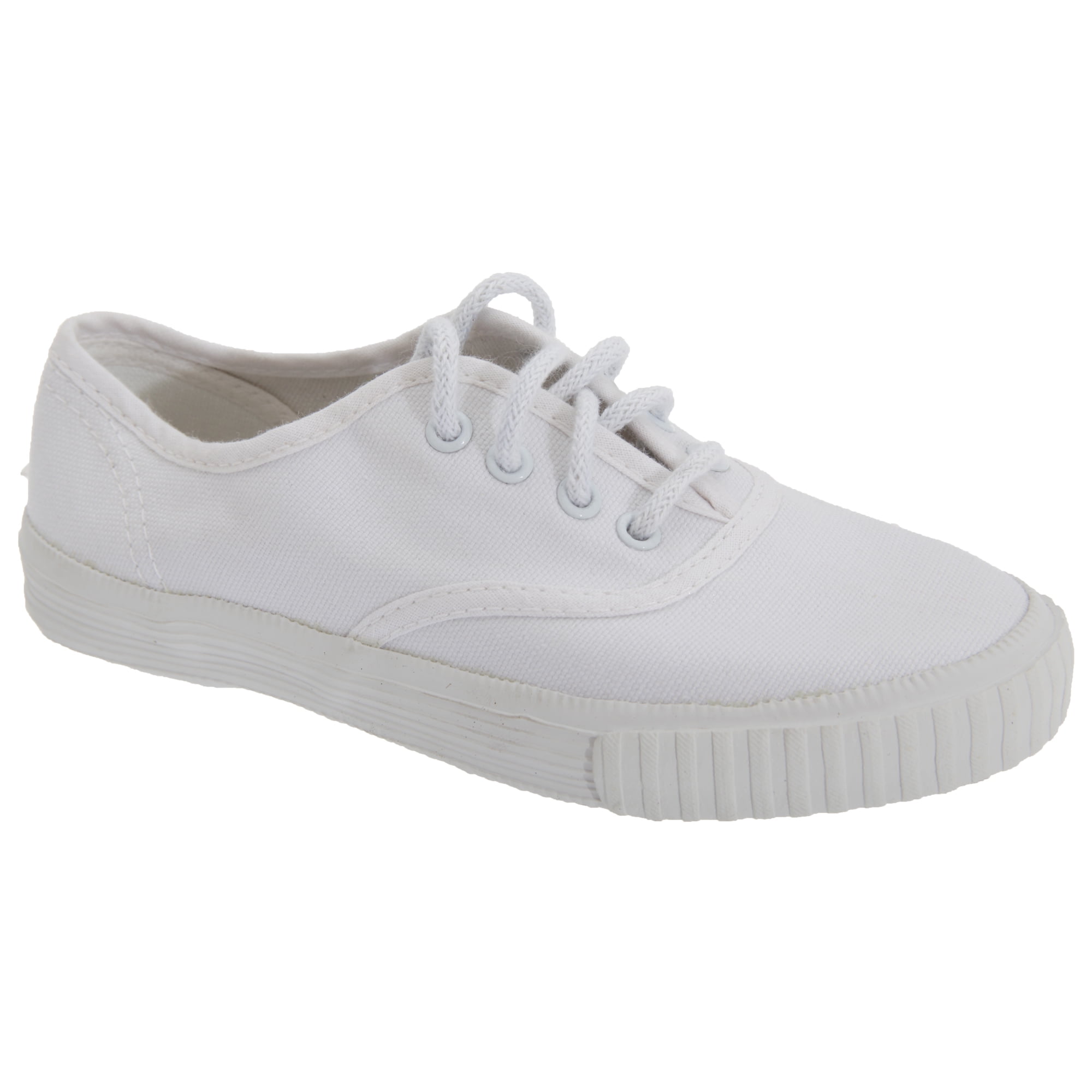 kids white gym shoes