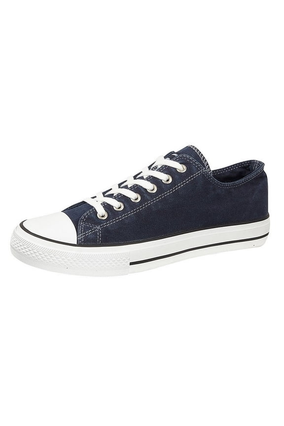 Mens Canvas Plimsols