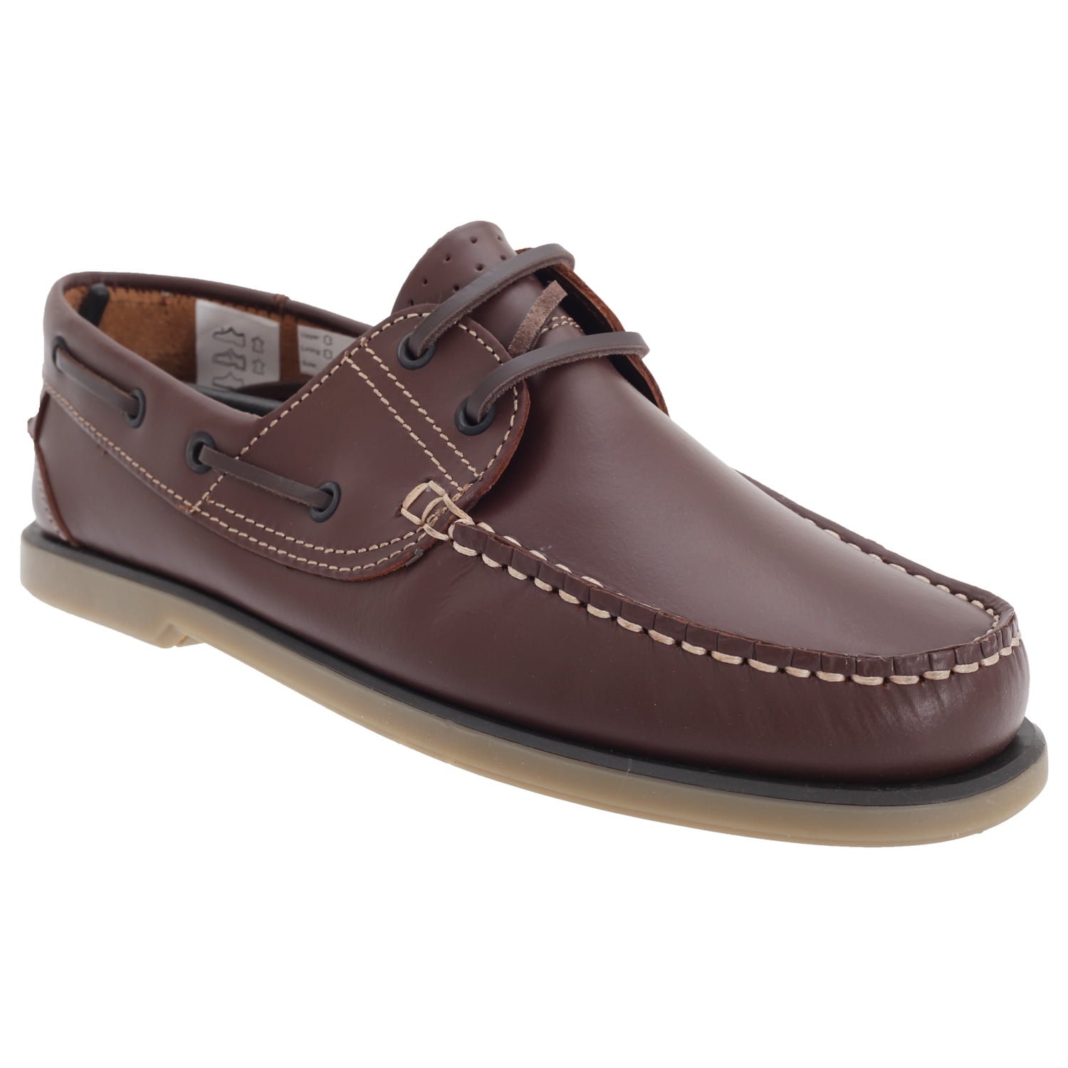 Dek Mens Moccasin Boat Shoes - Walmart.com