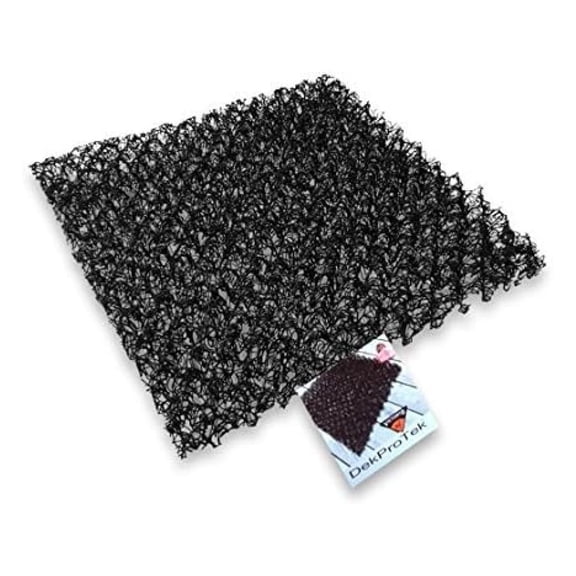 DekProTek Modular 1 ft. x 1 ft. Deck Protector (Pack of 4) for Raised Garden Beds All Makes and Brands Drain