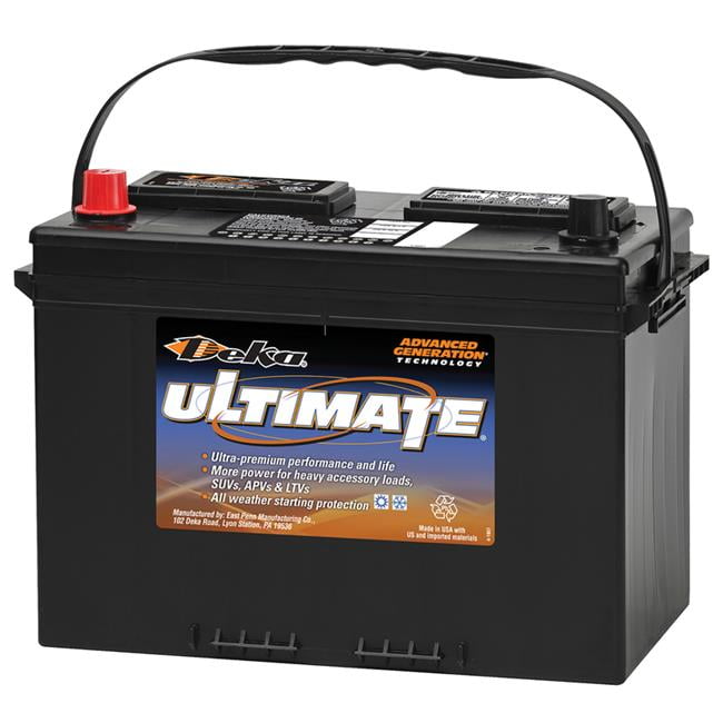 Deka 8049070 Ultimate 840 CCA 12V Automotive Battery