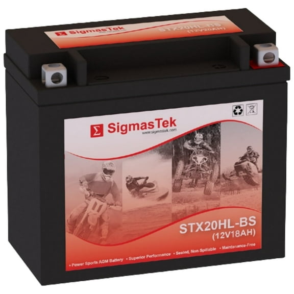 Deka ETX16L Battery Replacement STX20HL-BS 12V 18AH 310 CCA