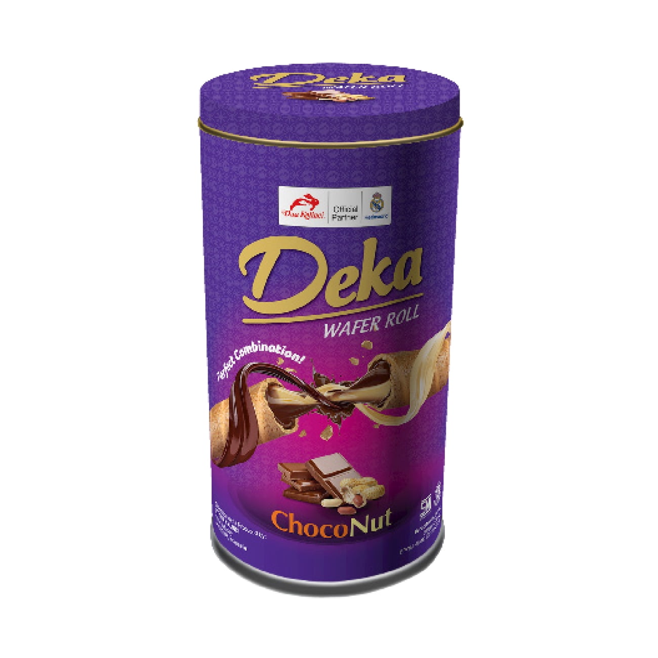 Deka Food Deka Wafer Roll (Choconut) - 12.70 Oz (Pack of 1) - Walmart.com