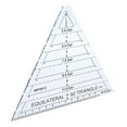 Dekaim 60 Degree Equilateral Triangle Quilting Ruler Acrylic Triangle High Transparency Original