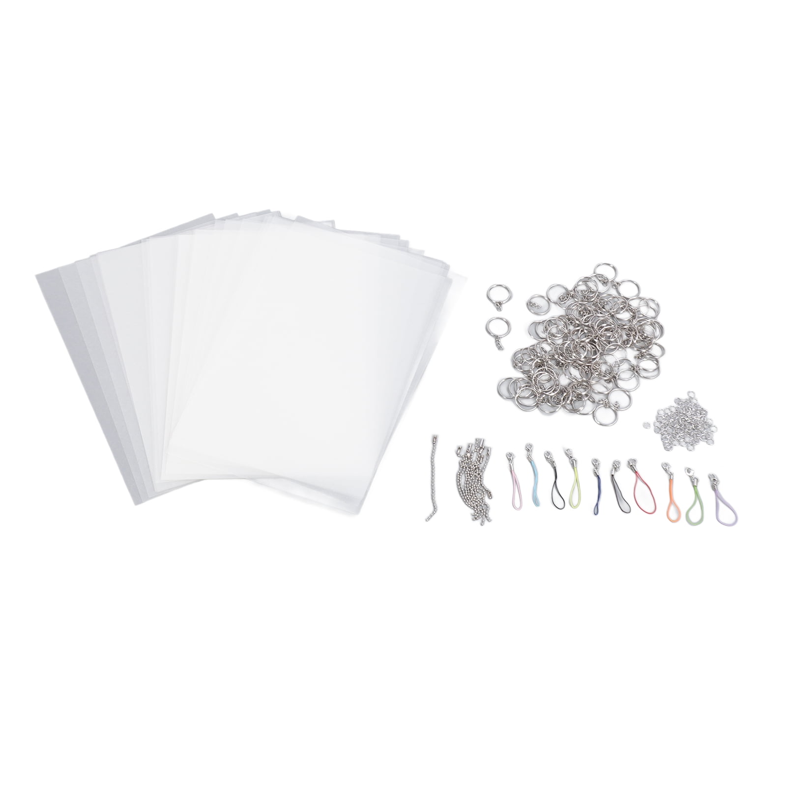 4 Piastre Plexiglass Per Incisione Laser - Bianco/Nero Per Cartelli E Artigianato