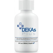 Dekas Plus Multivitamin Supplement Liquid, 2 Fl. Oz.