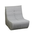 thumbnail image 1 of Deko Living Gray Outdoor Compressed Foam Chair, 1 of 9