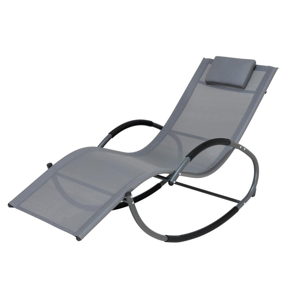 Deko Living Outdoor Rocking Patio Lounge Chair