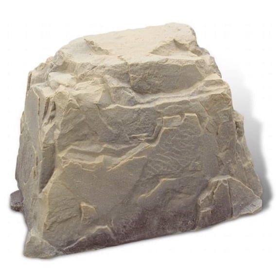 DekoRRa Products 104-SS Large Artificial Rock Enclosure - Sandstone