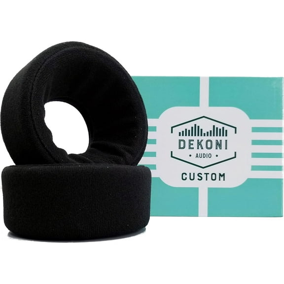 Dekoni Audio Earpads for Grado Headphones | Compatible with Grado SR60, SR80x, SR325x | Replacement Ear Cups for Grado Prestige, Reference, Statement and Professional Series (Custom Velour)