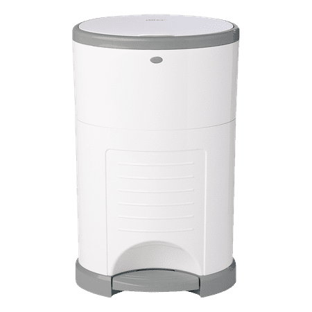 Dekor Classic Hands-Free Diaper Pail | White