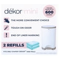 thumbnail image 1 of Dekor Mini Diaper Pail Refills | 2 Count, 1 of 8