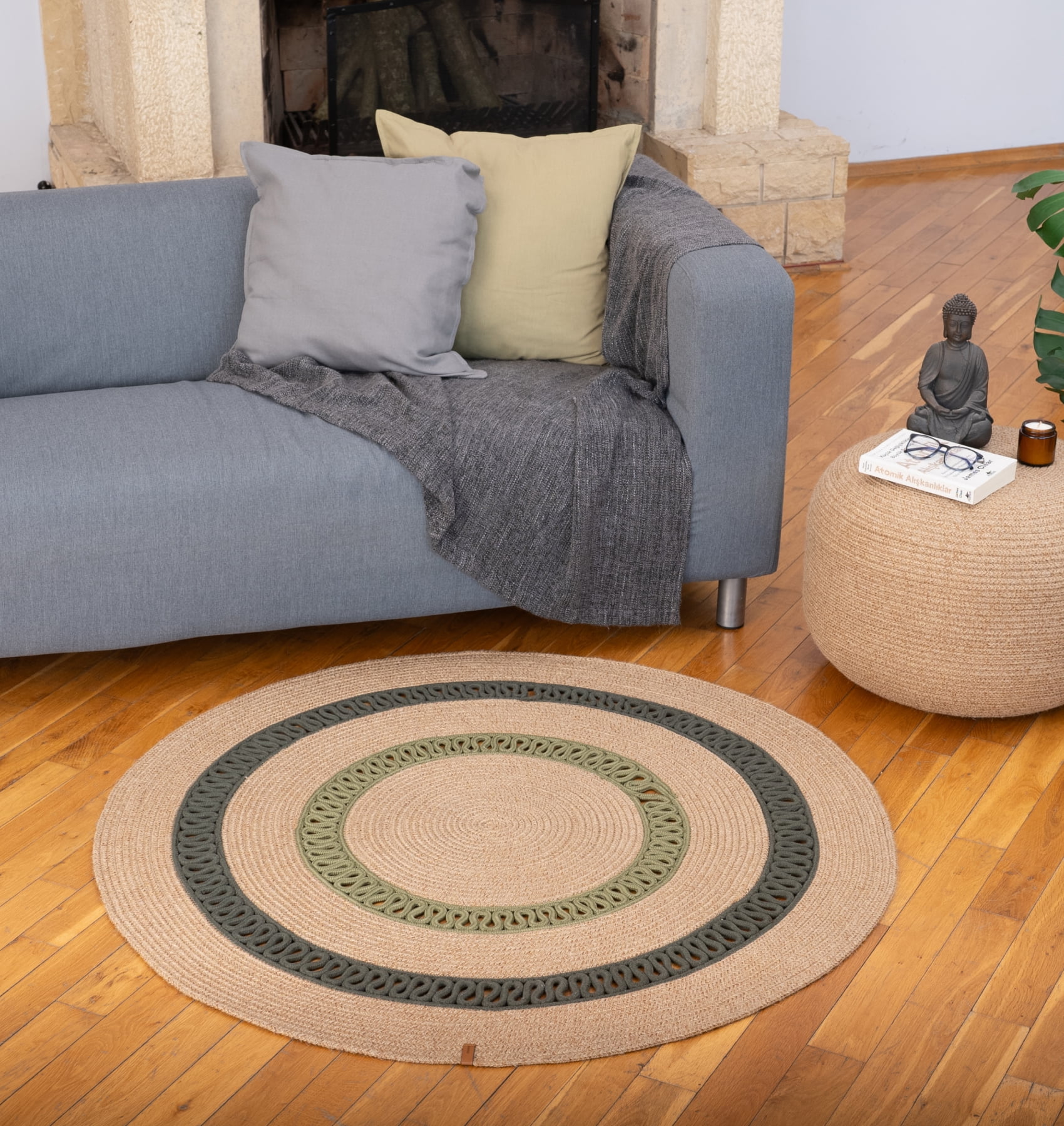 Dekorist Rustic Green Area Rugs, 47