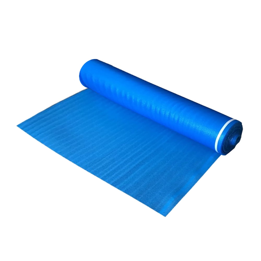 Dekorman 2mm Thicnessk 2N1 Moisture Barrier Blue Foam Underlayment