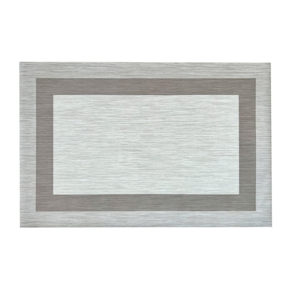 Dekorman Casahola Alpine Woven Vinyl Home Kitchen Mat Waterproof Area Rug for Indoor/Outdoor 24"x36"