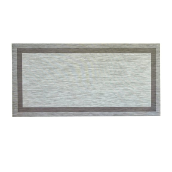 Dekorman Casahola Alpine Woven Vinyl Home Kitchen Mat Waterproof Area Rug for Indoor/Outdoor 24"x47"