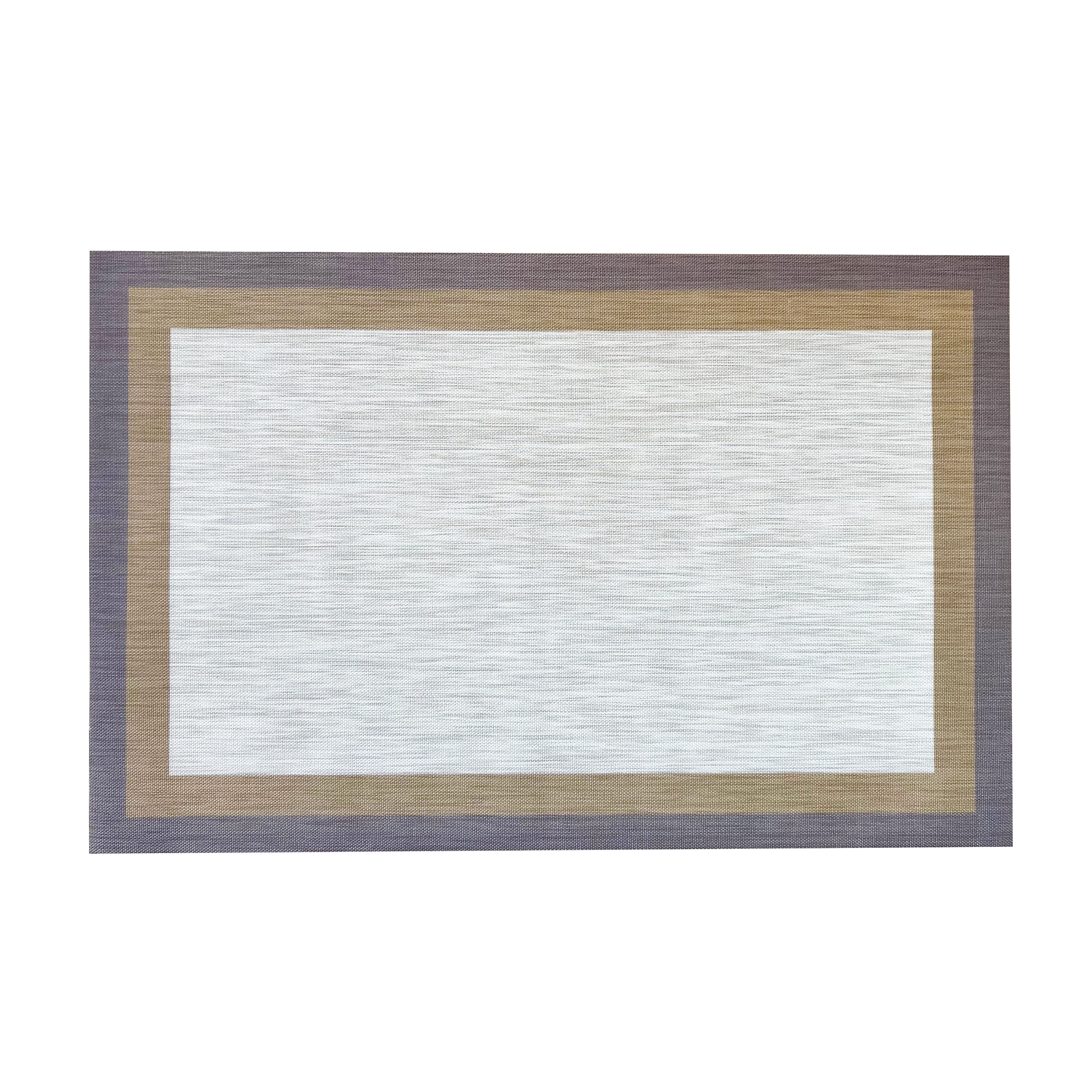 Dekorman Casahola Aspen Woven Vinyl Home Kitchen Mat Waterproof Area Rug for Indoor/Outdoor 24"x36"