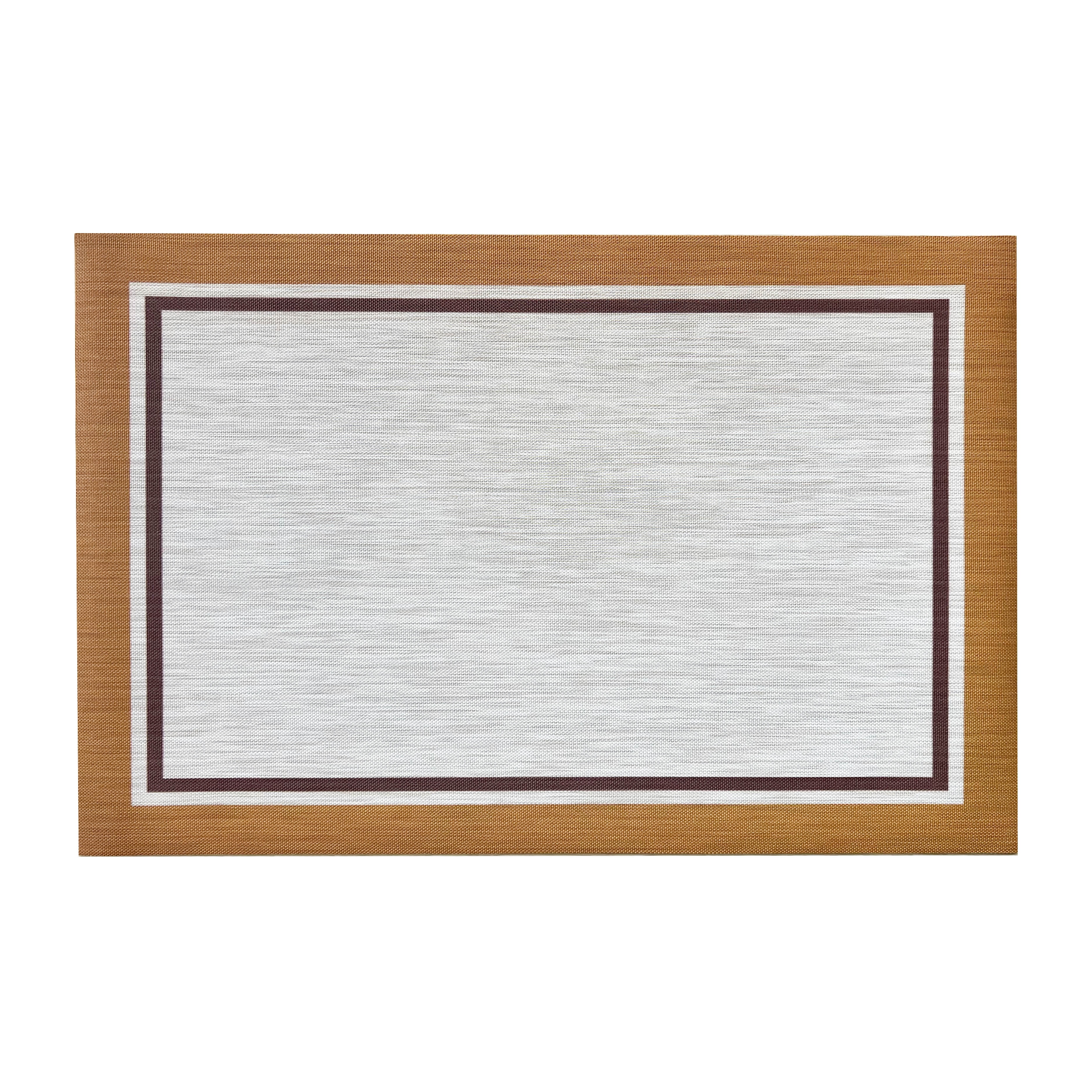 Dekorman Casahola Lancaster Woven Vinyl Home Kitchen Mat Waterproof Area Rug for Indoor/Outdoor 24"x36"