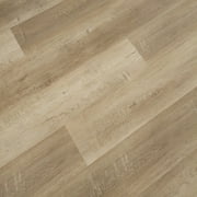 Dekorman Silverlake Golden Oak 7.1 in. W x 48 in. L x 5 mm/20mil Waterproof Click Lock Luxury Vinyl Plank Flooring 23.64 sq. ft./case
