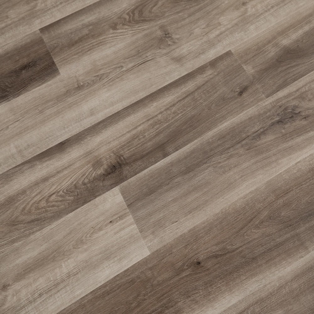 Brown Oak 7.1" x 48" Waterproof Click Lock Vinyl Plank Flooring