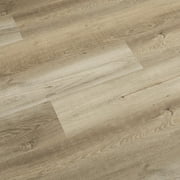 Dekorman Yellow stone Pine 7.1 in. W x 48 in. L x 5 mm T Rigid Core Vinyl Plank 23.64 sq. ft./case
