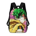 thumbnail image 1 of Deku Mha You Are Next School Bag Laptop Backpack Casual Shoulders Daypack Bookbag Student Satchel Adjustable Knapsack Rucksack 17 Inch, 1 of 8