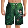 thumbnail image 1 of Deku My Hero Academia Short Sweatpants Summer Daily Cozy Lounge Shorts 3D Printed Beach Shorts Sweatpants With Drawstring And Pockets, 1 of 6