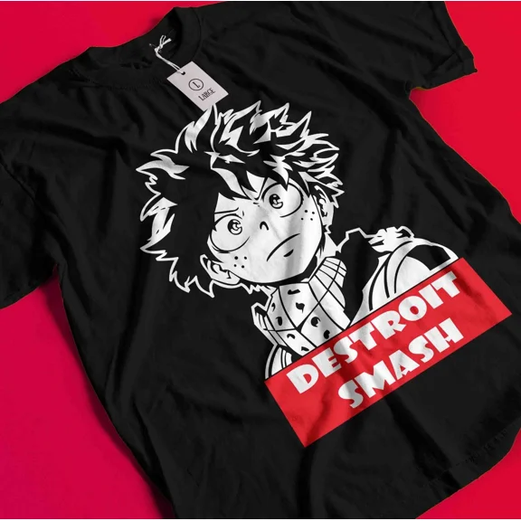 Deku T-Shirt My Hero Academia Bakugo Katsuki Tee Anime Midoriya Dabi Shoto Shirt