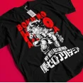 thumbnail image 1 of Deku T-Shirt My Hero Academia Bakugo Katsuki Tee Anime Midoriya Dabi Shoto Shirt, 1 of 2