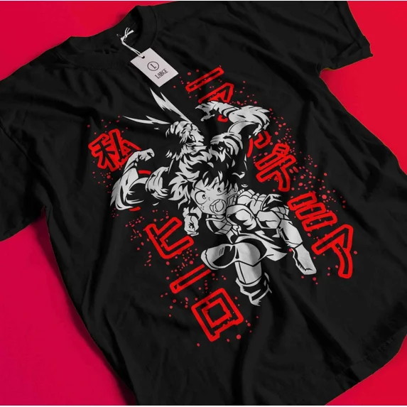 Deku T-shirt My Hero Academia Tshirt Anime Midoriya Dabi Shoto Shirt All Might