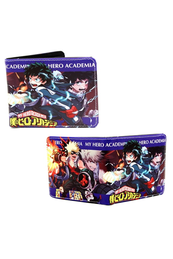 Deku and Bakugo - My Hero Academia 4x5" Bi-Fold Wallet