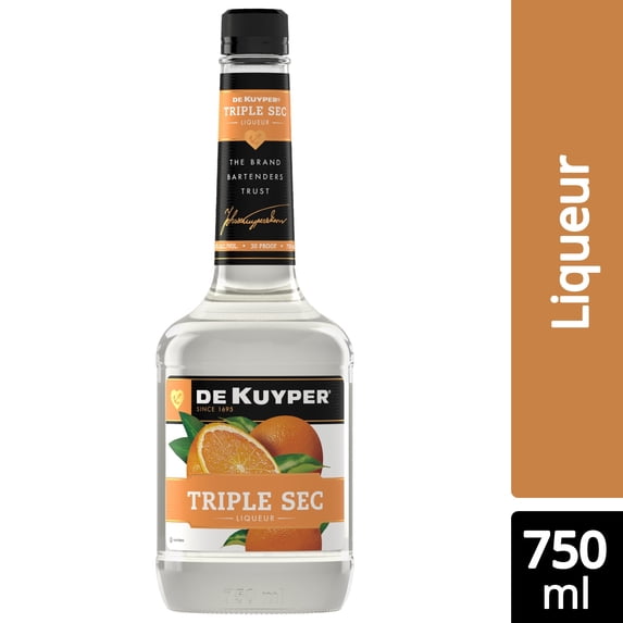 DeKuyper Signature Series Triple Sec 30 Proof Liqueur, 750 ml