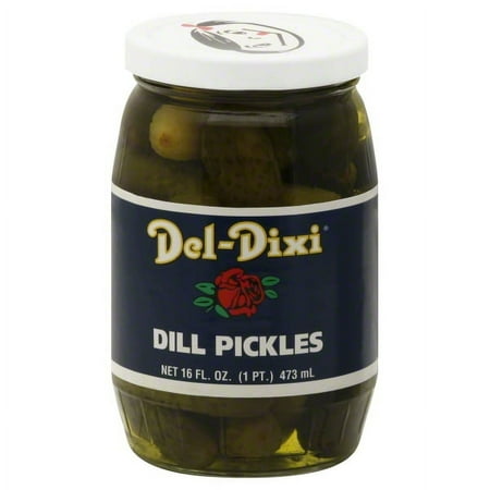Del-Dixi Dill Pickles 16 fl. oz. Jar