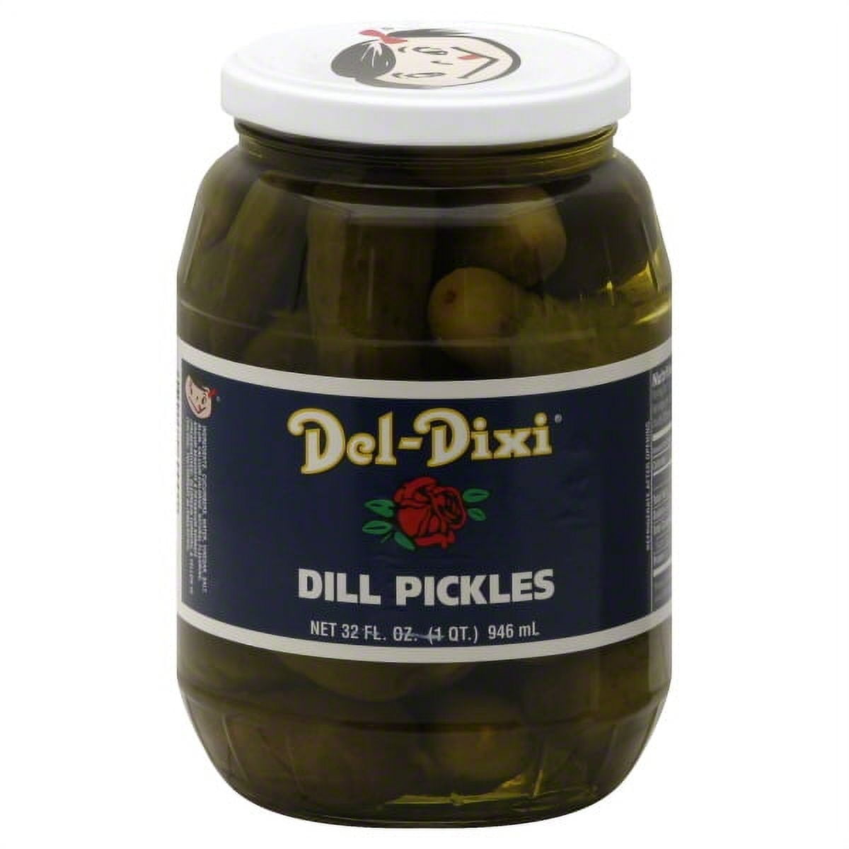 DelDixi Dill Pickles, 32 oz