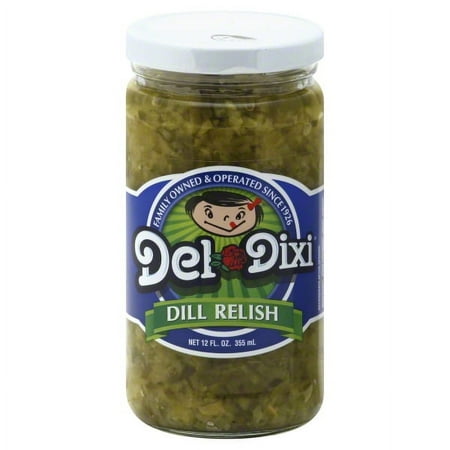Del-Dixi Dill Relish, 12 oz Jar