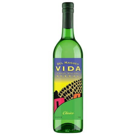Del Maguey VIDA Clasico Mezcal 750 ml, 42% ABV. 1 Bottle