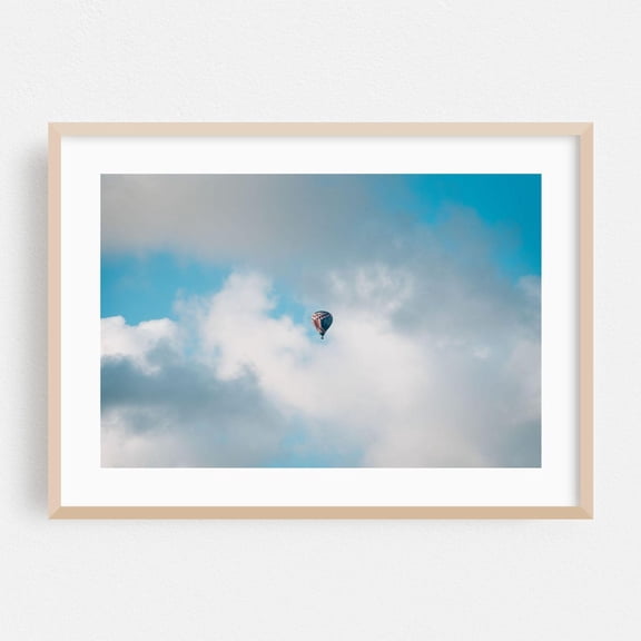 Del Mar Hot Air Balloon Poster Unframed Paper Print